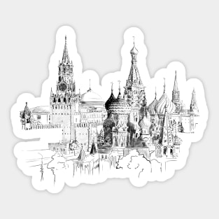 Moskau Sticker